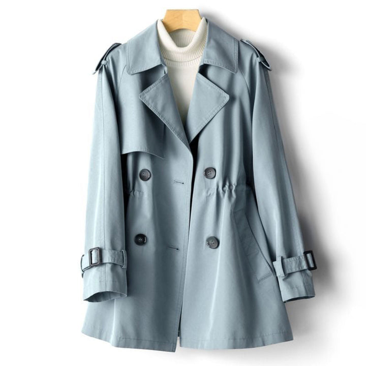 Stilla | stilfuld revers-trenchcoat