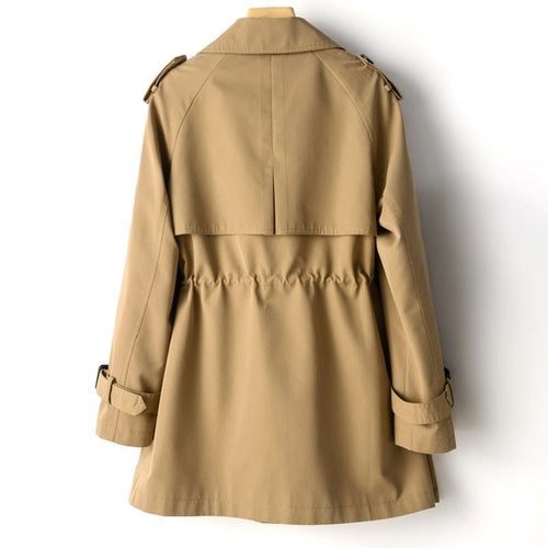 Stilla | stilfuld revers-trenchcoat