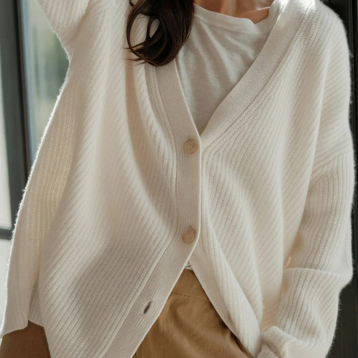 Stilla | Oversize-cardigan i kasjmir
