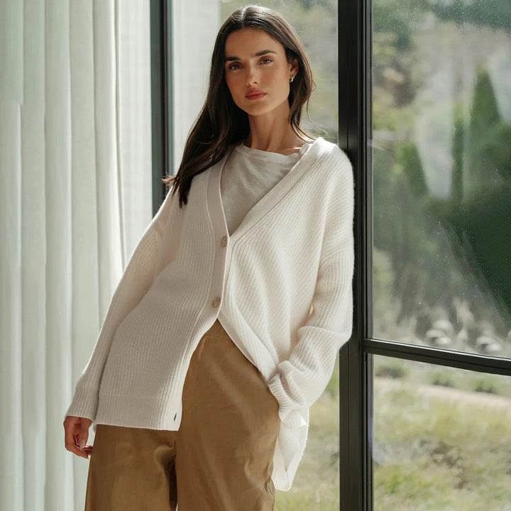 Stilla | Oversize-cardigan i kasjmir