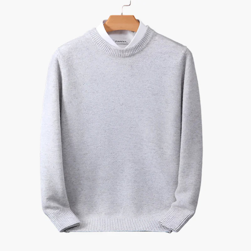 Stilla | Business Pullover med Krave - Elegant Strikpullover til Kontor & Hverdag