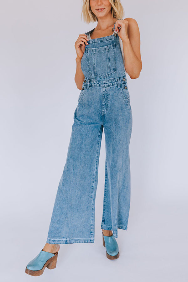 Stilla | Throwback Denim Overalls