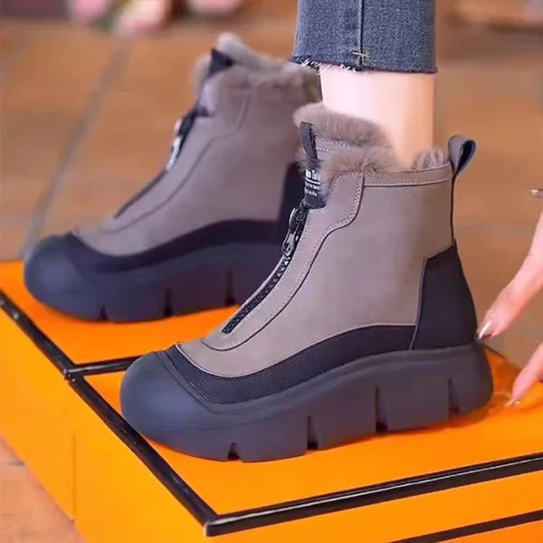 Stilla | Dame Vandtætte Varme Lynlås Sneboots