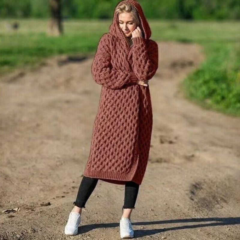 Stilla | Trendy Og Varm Uldcardigan Til Damer
