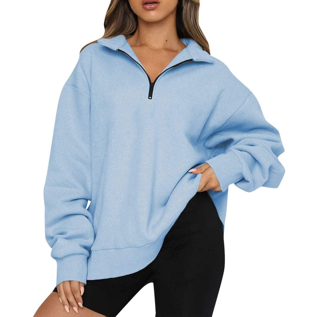 Stilla | Zip-Jumper Læssig Moderne Stil Ideel til vinteren