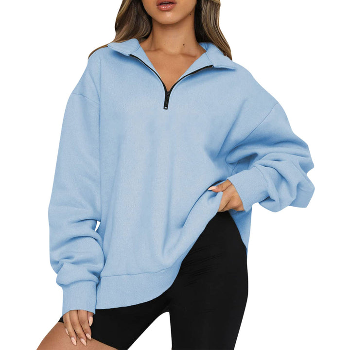 Stilla | Zip-Jumper Læssig Moderne Stil Ideel til vinteren