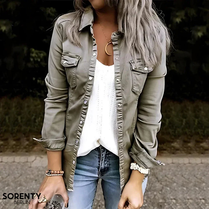 Stilla | Elegant Bluse Med Knapper Og Lommer Til Lækre Looks