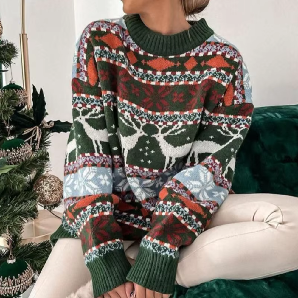 Stilla | Oversized julesweater damer