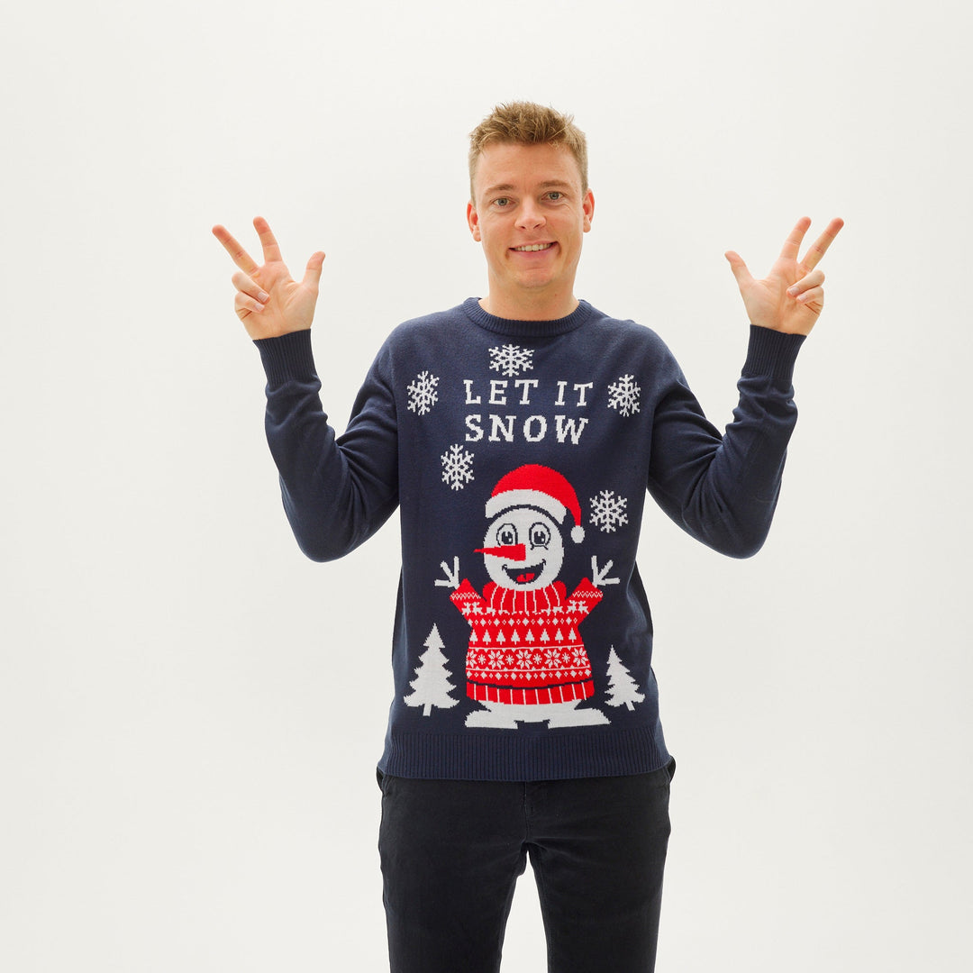 Stilla | Lad det sne jule-sweater herre
