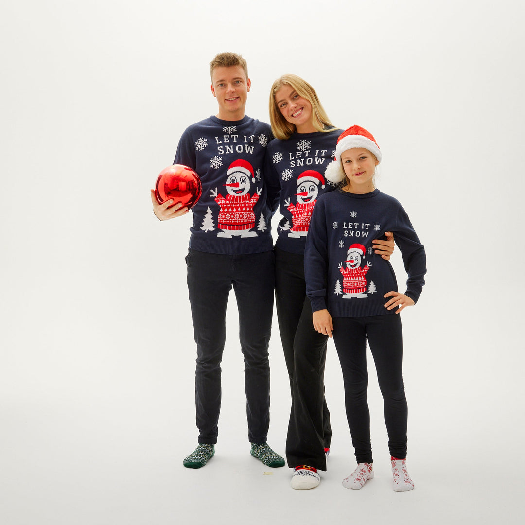 Stilla | Lad det sne jule-sweater herre
