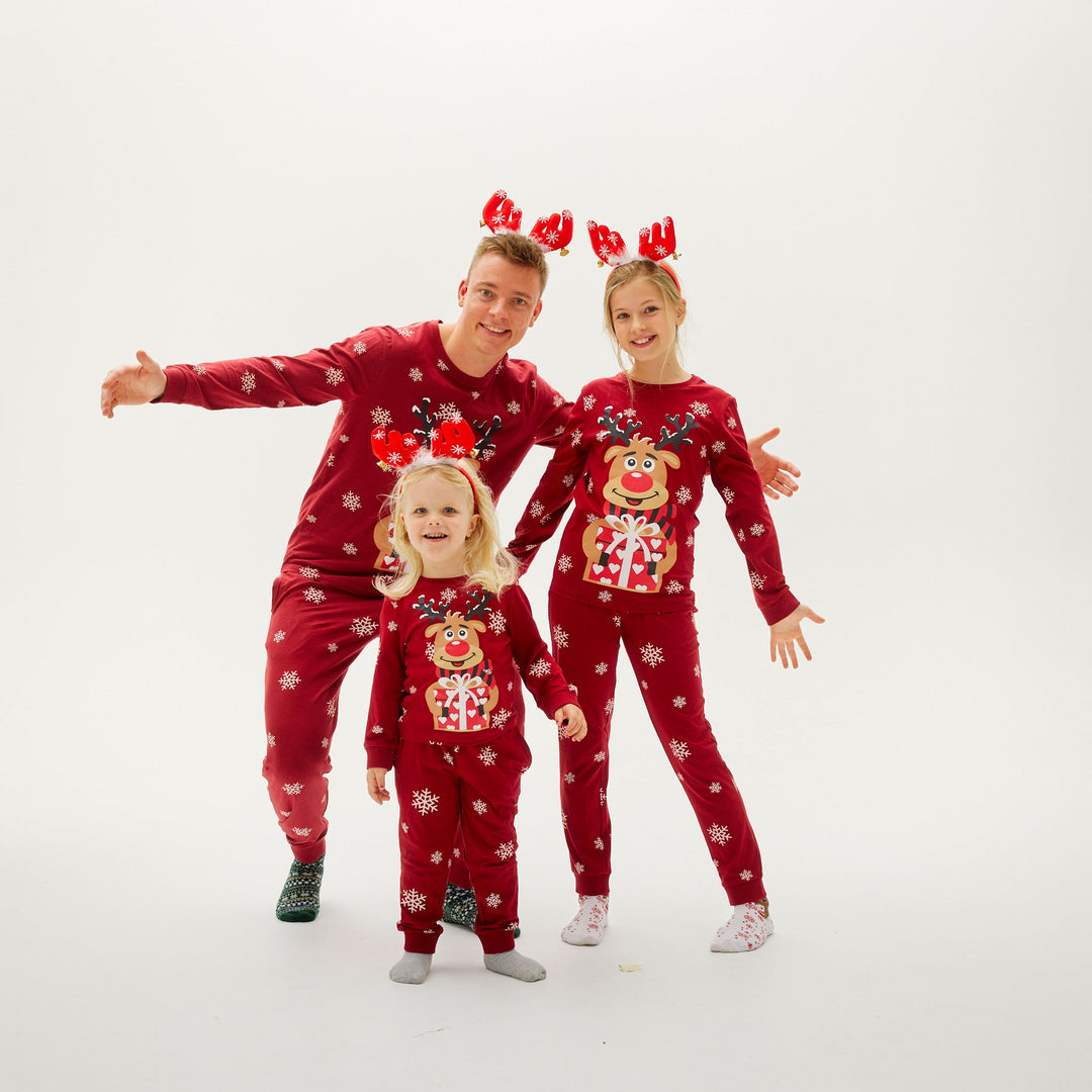 Stilla | Rudolf's Søde Jule-Pyjamas Rød Herre