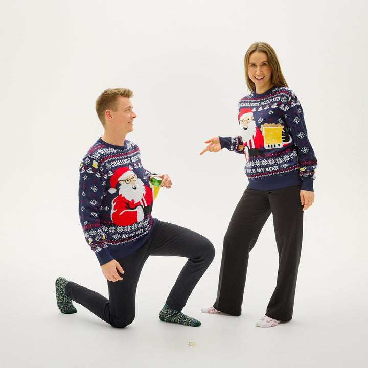Stilla | Ho Ho Hold My Beer Sweatshirt Herre