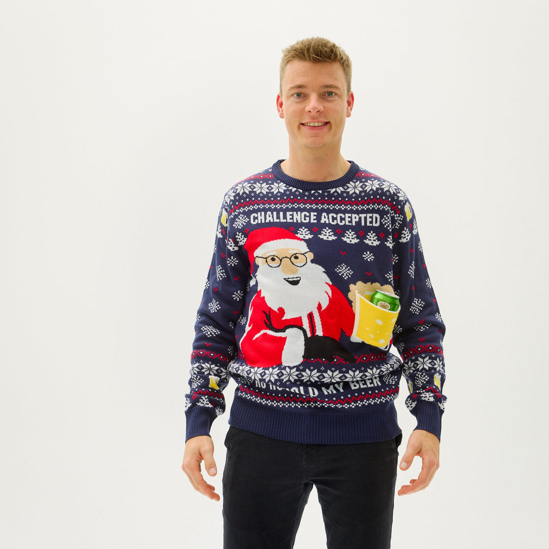 Stilla | Ho Ho Hold My Beer Sweatshirt Herre