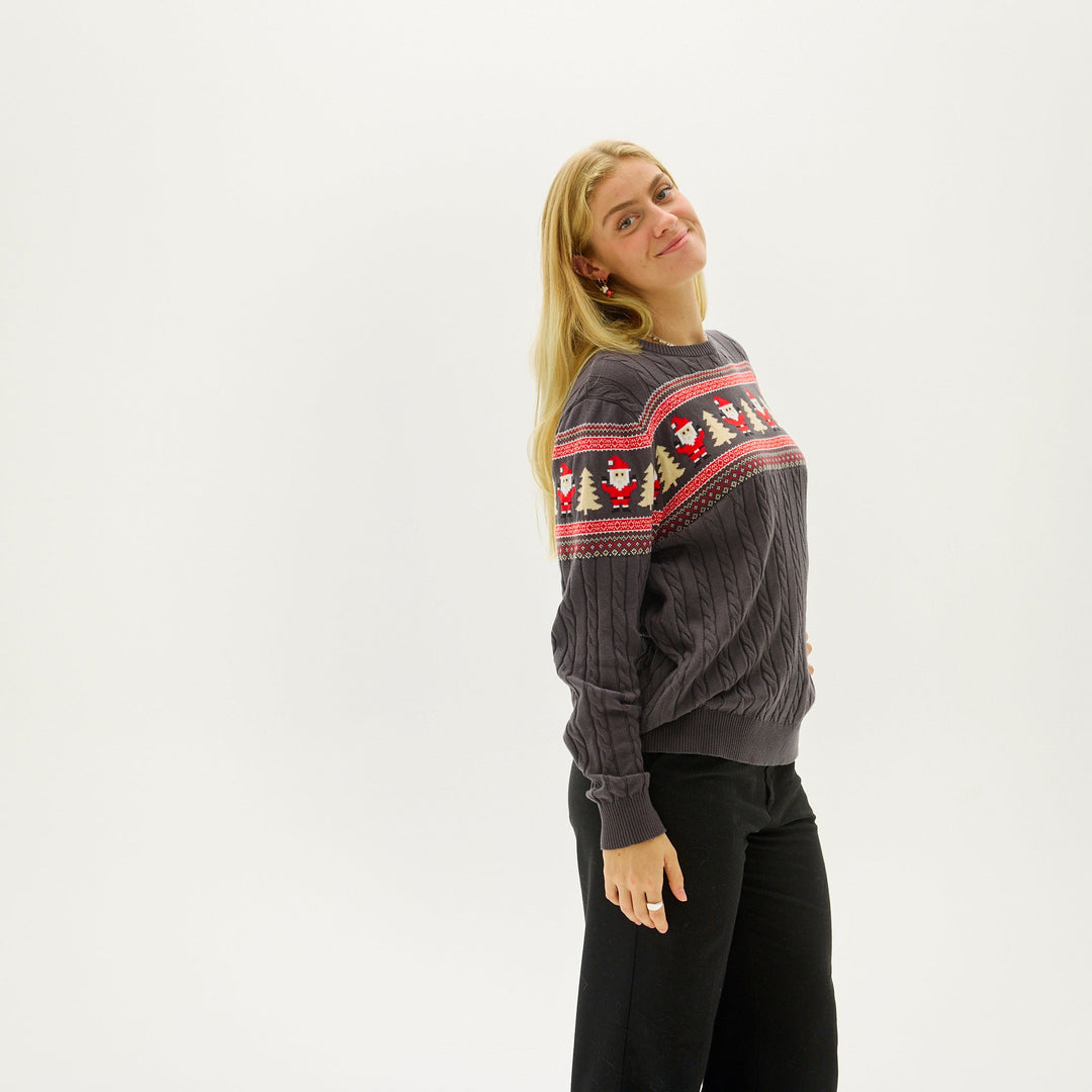 Stilla | Santas Kabelstrikpullover Dame