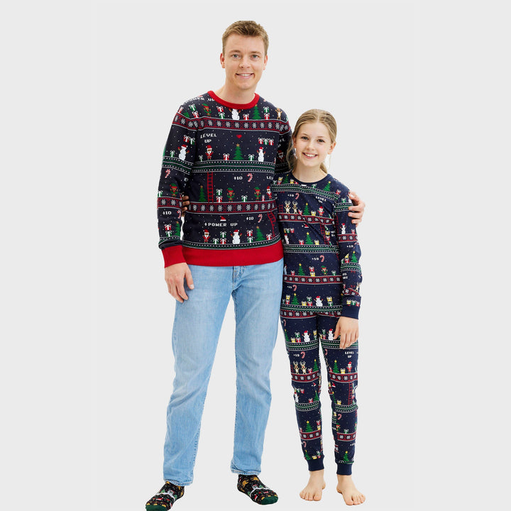 Stilla | Vintage Gamer Jul Sweatshirt Herre