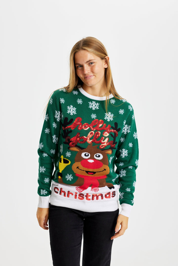 Stilla | Holly Jolly Christmas julestrik til kvinder