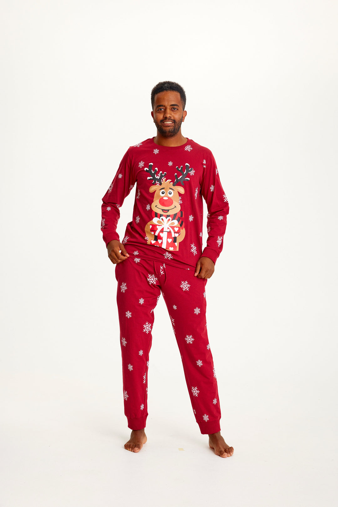 Stilla | Rudolf's Søde Jule-Pyjamas Rød Herre