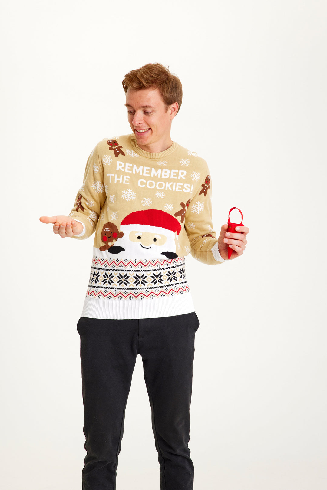Stilla | Den Cookie julesweater til mænd