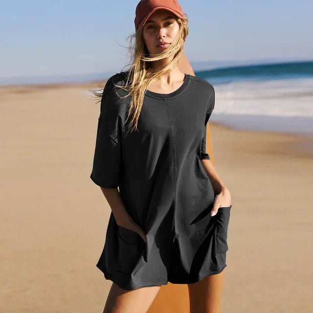 Stilla | Overstørrelse T-shirt Jumpsuit