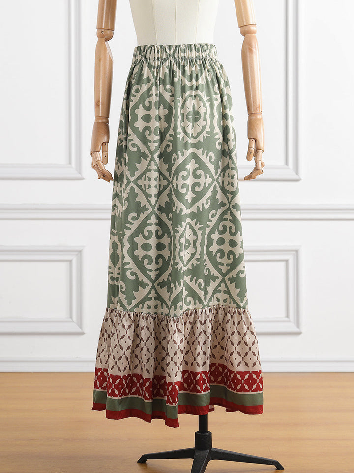 Stilla | Lange Boho Nederdel