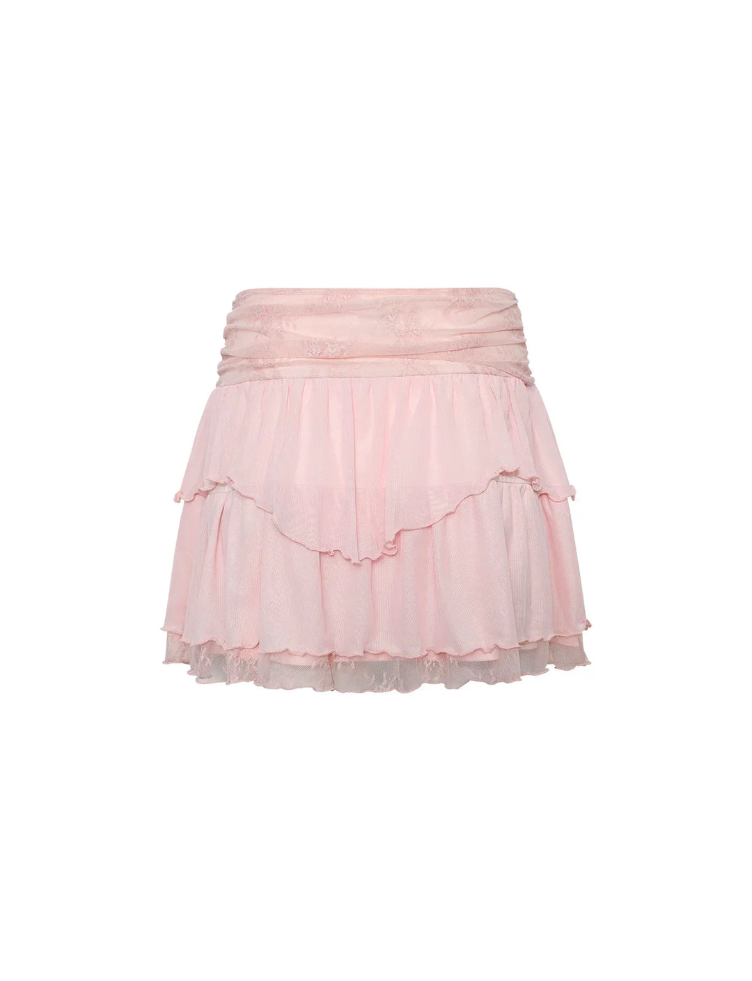Stilla | Stilfuld Crop Top Med Nederdel
