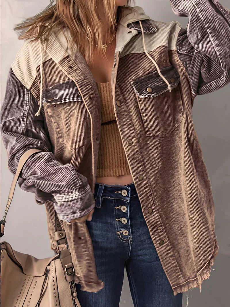 Stilla | Elegant Trefarvet Jakke
