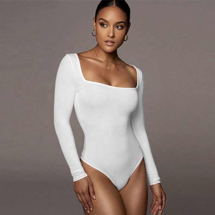 Stilla | Elegant Langærmet Bodystocking Til Damer