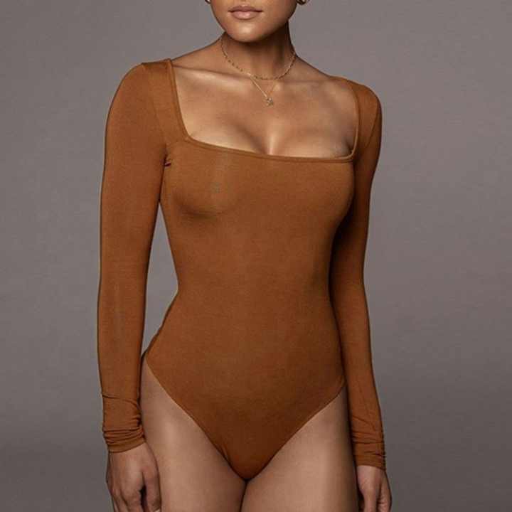 Stilla | Elegant Langærmet Bodystocking Til Damer
