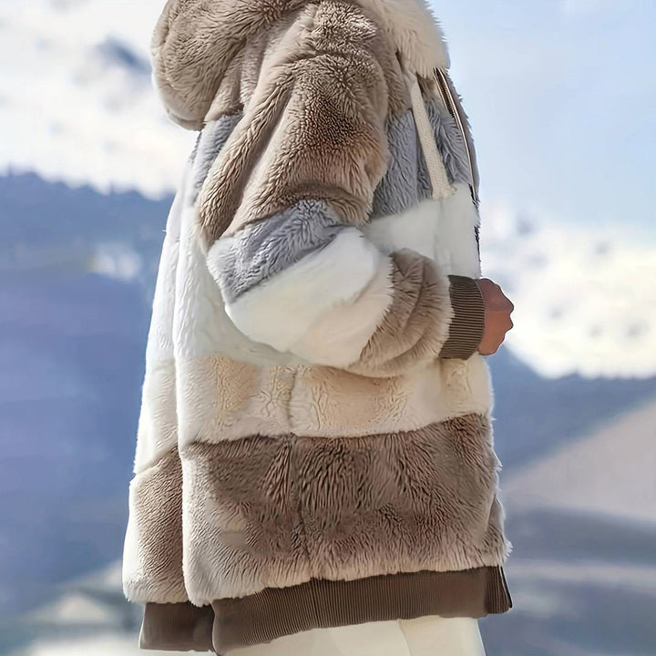 Stilla | Dame Fleecejakke Med Hætte Trendy Stil Og Absolut Komfort!
