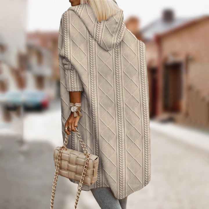 Stilla | Elegant Dame Hoodie Frakke