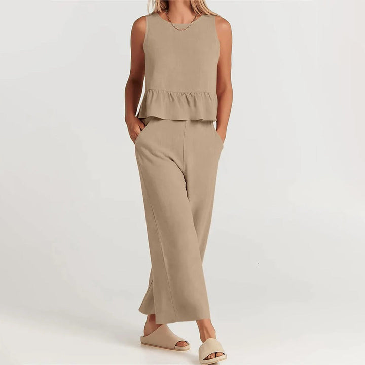 Stilla | to Dels Jumpsuit Kjole Til Kvinder Stilfuld og Alsidig