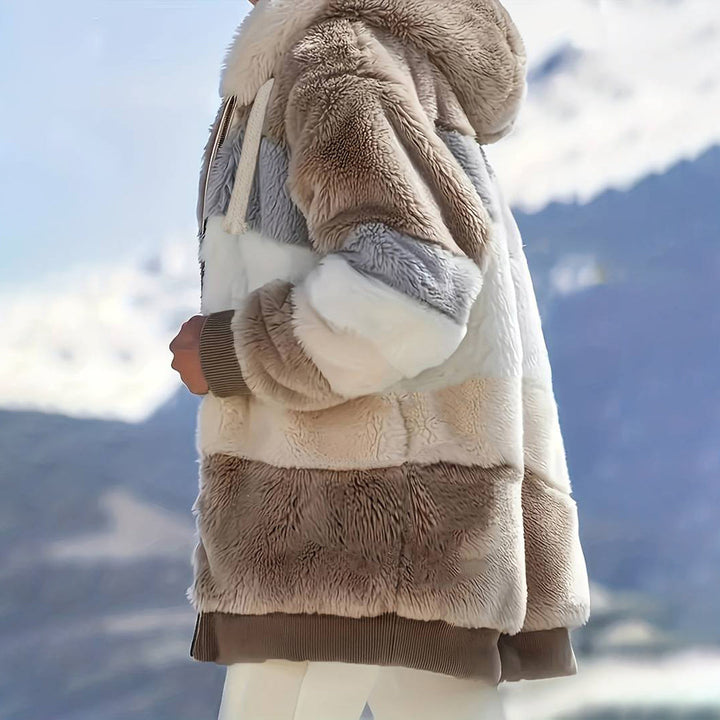 Stilla | Dame Fleecejakke Med Hætte Trendy Stil Og Absolut Komfort!