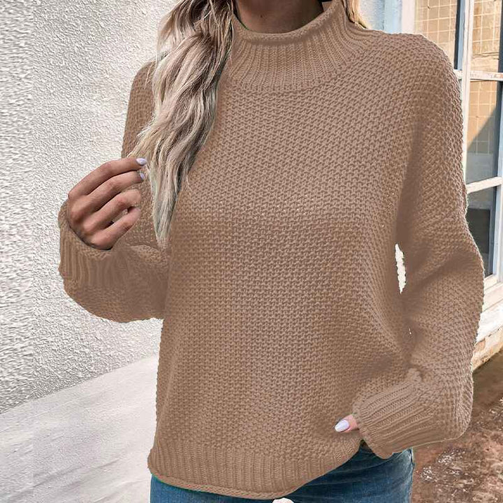 Stilla | Lækkert skåret sweater med trendfaktor