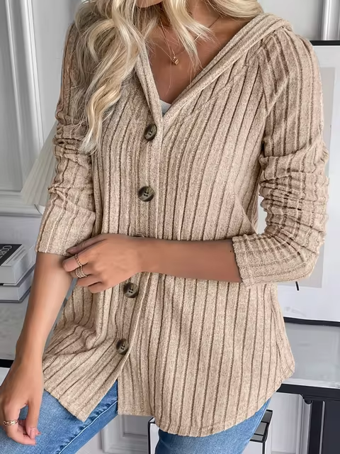 Stilla | Taljeret hættetrøje til det elegante look