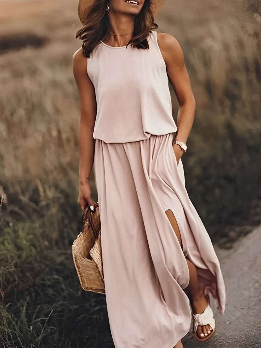Stilla | Elegante Farverig Kjole