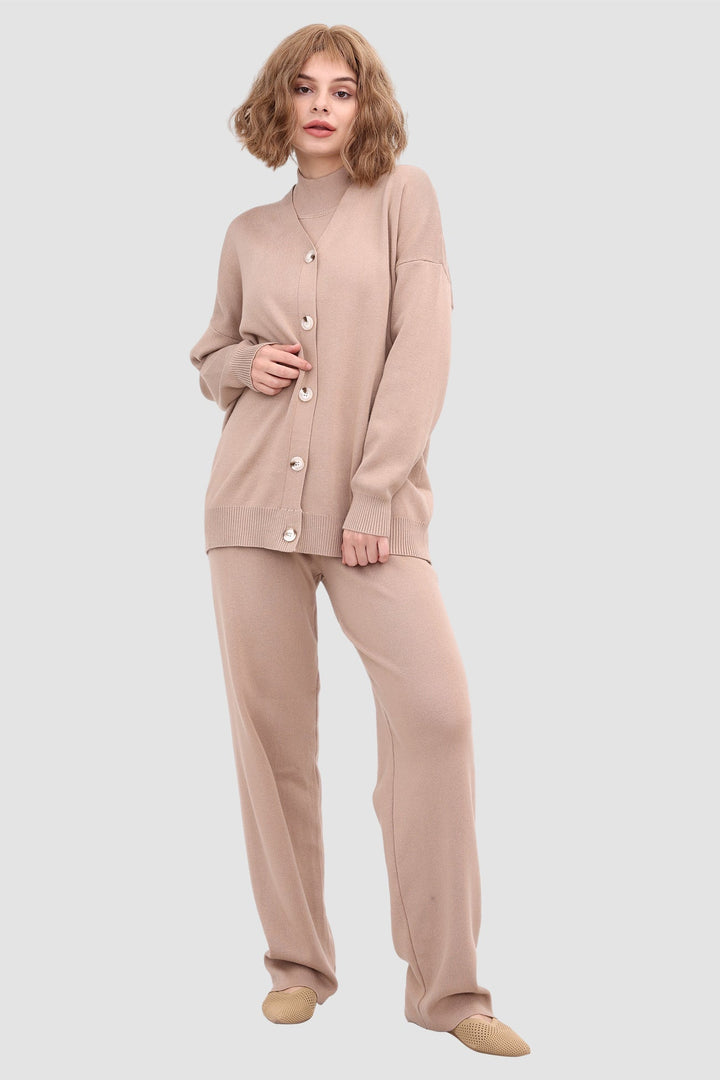 Stilla | Korthættepullover, Bukser Og Strikbadekåbe