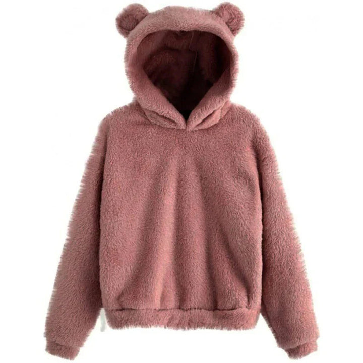 Stilla | Dame Hoodie med Teddyører
