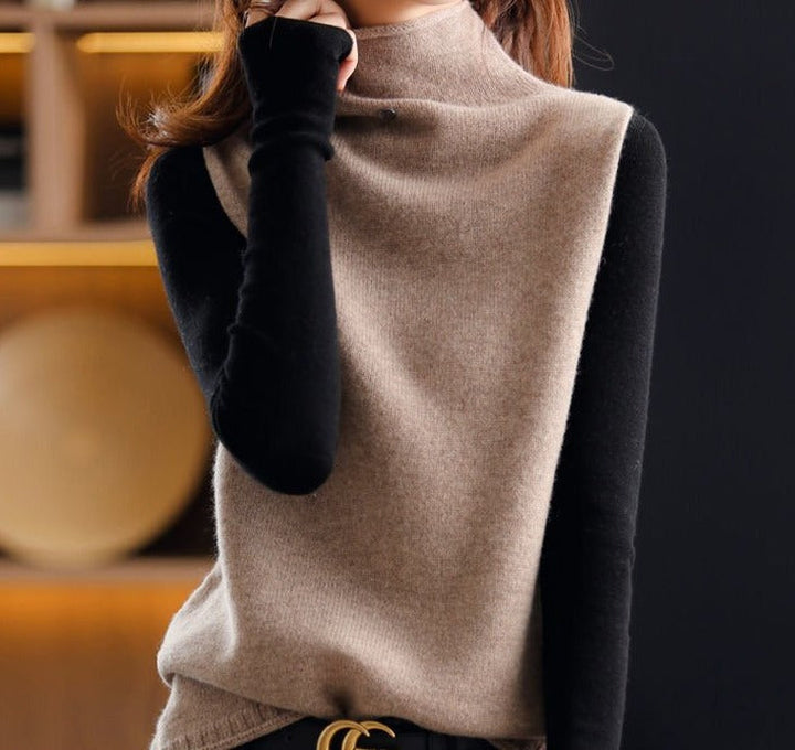 Stilla | Pullover med rullekraveblok