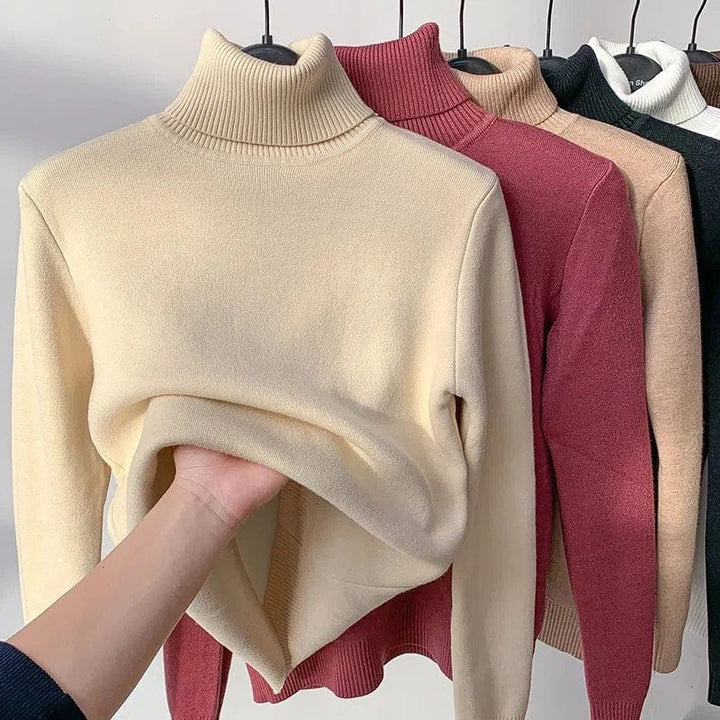 Stilla | Fleece Rullekravepullover