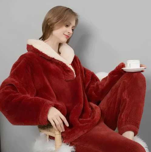Stilla | Dame Fleece Pyjamasæt