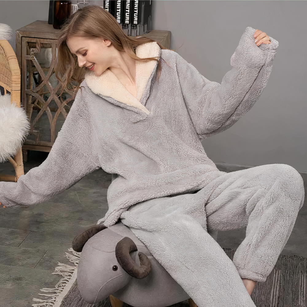 Stilla | Dame Fleece Pyjamasæt