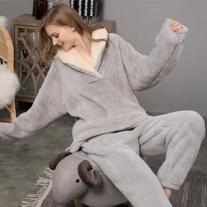 Stilla | Dame Fleece Pyjamasæt