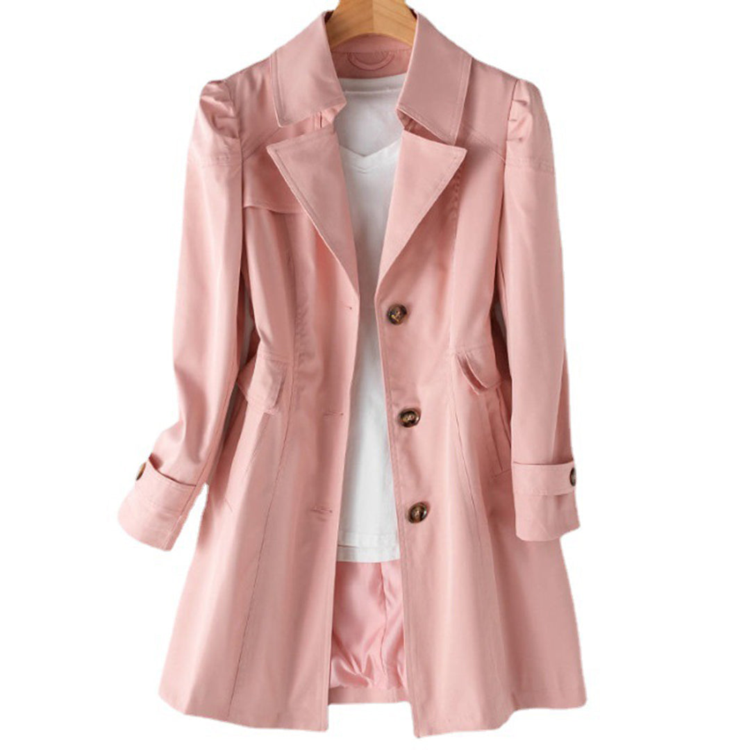 Stilla | Dame Fit-And-Flare Trenchcoat
