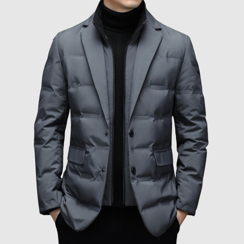 Stilla | Entendaun-Isoleret Puffer-Blazer