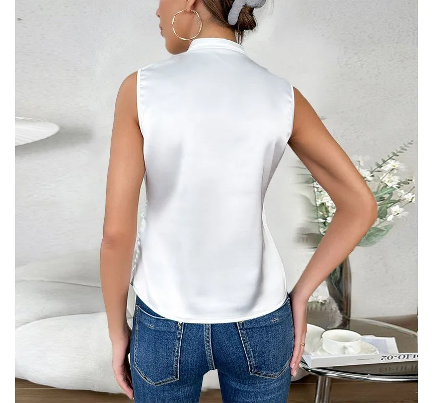 Stilla | Elegant ærmeløs top