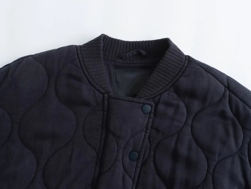 Stilla | Veste i bomuld med rund hals