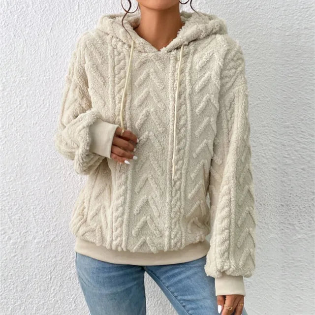 Stilla | Løst Skåret Sweatshirt Med Hætte