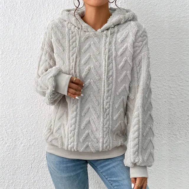 Stilla | Løst Skåret Sweatshirt Med Hætte