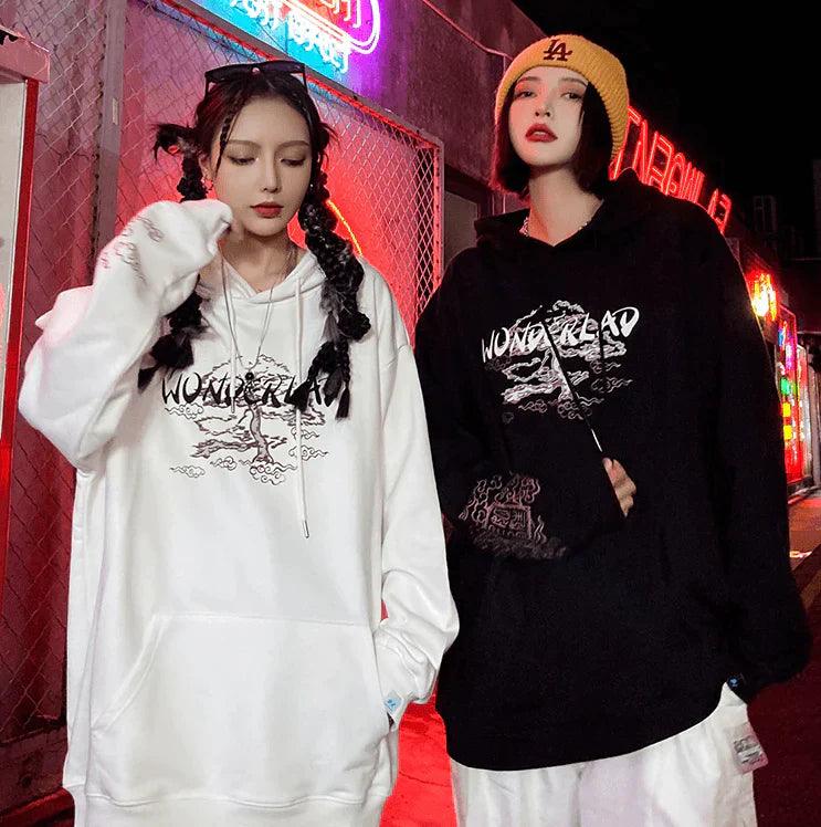 Stilla | Japansk Landskab Hættetrøje