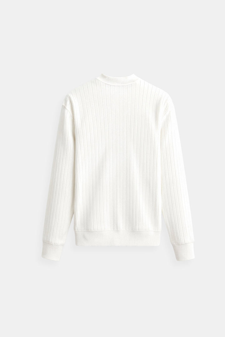 Stilla | Pullover Lavet Af Ribstrikket